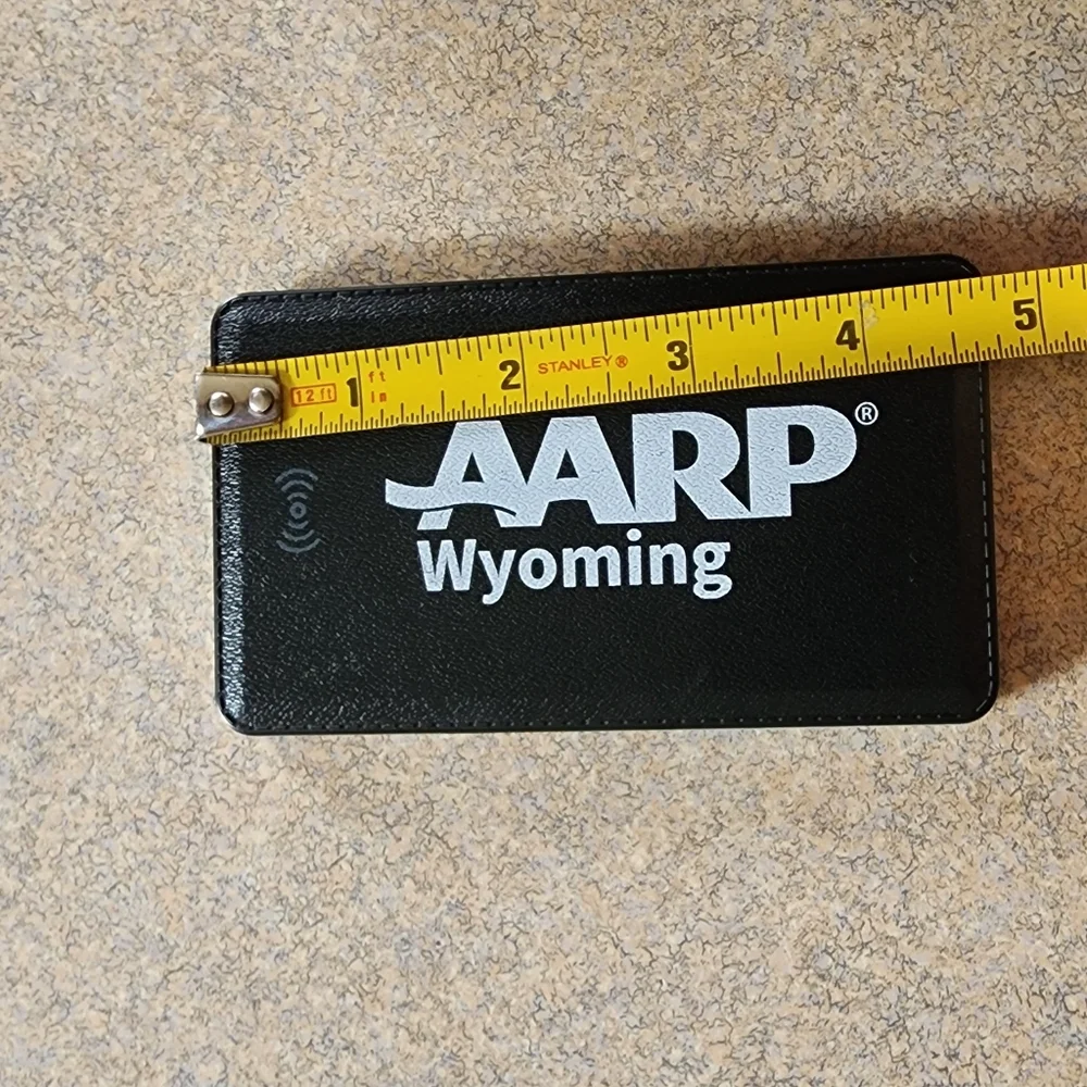Portable Charger Power Bank & AARP Cup NWOT